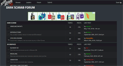 Desktop Screenshot of forum.darkscarab.com